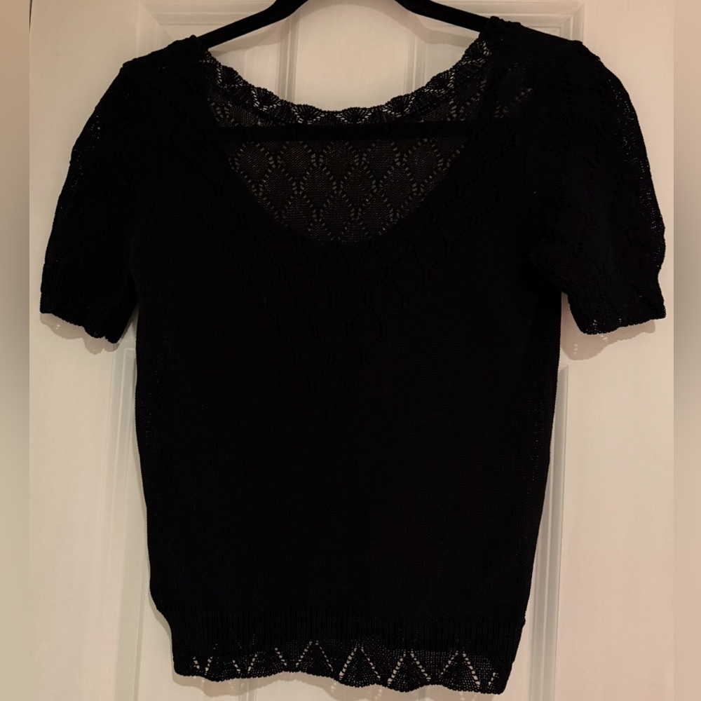 Sezane, pull Herald, black, xs